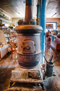 Old stove in Country Store